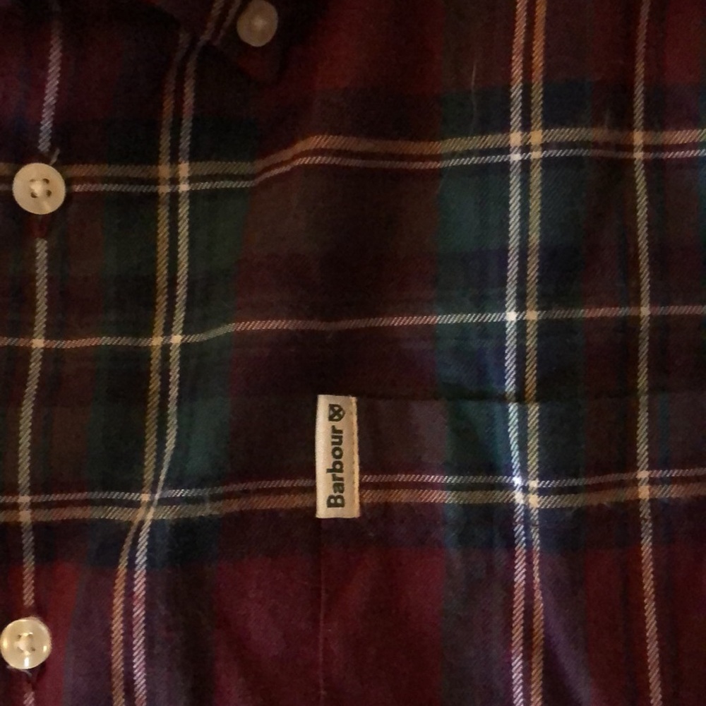 Barbour long sleeve plaid shirt - Picture 5 of 7